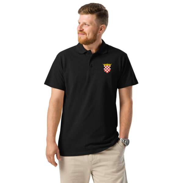 Unisex Polo Majica sa povijesnim hrvatskim grbom